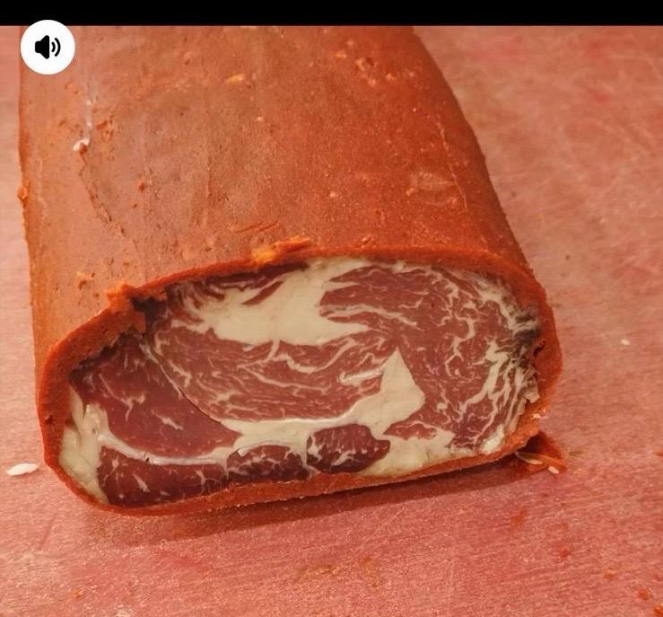 Sırt Pastırma dilimli